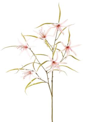 Lelie Spider Lycorisspinlelie vertakt met 6 bloemen & 24 blaadjes 94 cm kunstbloem I Top Art - Top art Lelie Spider Lycorisspinlelie vertakt met 6 bloemen & 24 blaadjes 94 cm kunstbloem I Top Art - Top art