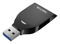 SanDisk QuickFlow™ SD UHS-I Externe geheugenkaartlezer USB-A 3.2 Gen 1 Zwart - thumbnail