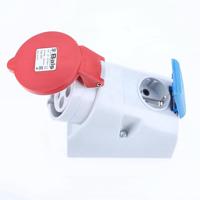 AS Schwabe 60438 60438 CEE-wandcontactdoos 32 A 5-polig 400 V 1 stuk(s) - thumbnail