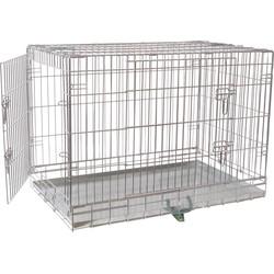 Draadkooi 2-deurs verzinkt nr. 2 76x48x58 cm Gebr. de Boon - Gebr de boon