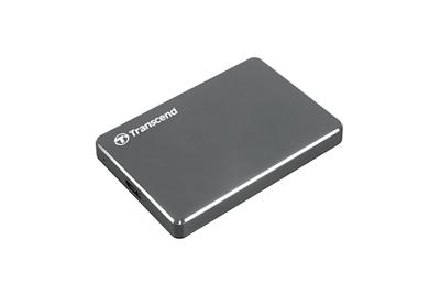 Transcend StoreJet® 25C3N 1 TB Externe harde schijf (2,5 inch) USB-A 3.2 Gen 1 Grijs metallic TS1TSJ25C3N Transcend StoreJet® 25C3N 1 TB Externe harde schijf (2,5 inch) USB-A 3.2 Gen 1 Grijs metallic TS1TSJ25C3N