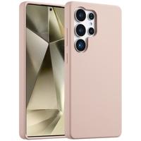 Accezz Liquid Silicone Backcover voor Samsung Galaxy S25 Ultra Telefoonhoesje Roze - thumbnail