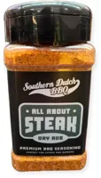 Southern dutch bbq all about steak BBQ rub 245 gram - thumbnail