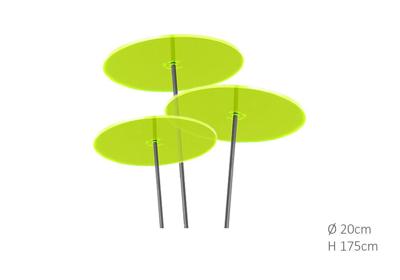 3 stuks! Zonnevangers Groen groot 175x20 cm Cazador Del Sol - Cazador del sol