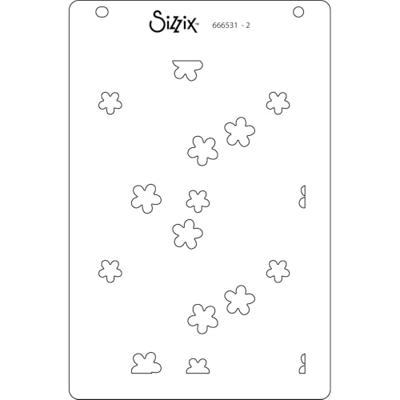 Sizzix • layered stencils a6 lacey 4pcs