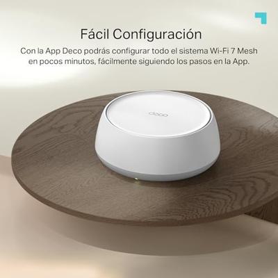 TP-Link Deco BE25 WiFi 7 Mesh WLAN (3 stuks), BE3600 dual-band, 2 x 2,5 Gbit/s poort voor elke eenheid, WPA3, 4 streams, 160 MHz kanalen, gastennetwerk, HomeShield, aanbevolen voor huizen met 4-6
