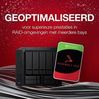 Seagate IronWolf Pro 10 TB Harde schijf (3.5 inch) SATA III ST10000NT001 Bulk - thumbnail