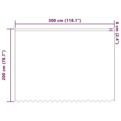 VidaXL Kantgordijn met gordijnen bloemen wit 200 x 300 cm polyester VidaXL Kantgordijn met gordijnen bloemen wit 200 x 300 cm polyester