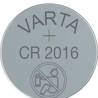 Varta Knoopcel CR2016 3 V 5 stuk(s) 87 mAh Lithium LITHIUM Coin CR2016 Bli 5 - thumbnail