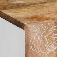 Dressoir 60x33,5x75 cm massief mangohout - thumbnail