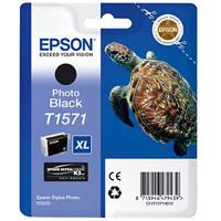Epson inktpatroon photo zwart T 157 T 1571 - thumbnail