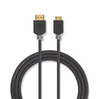 Nedis High Speed HDMI Mini Kabel 4K 60Hz 2m - thumbnail