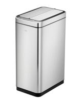 EKO deluxe phantom sensor afvalbak 30l mat rvs - thumbnail