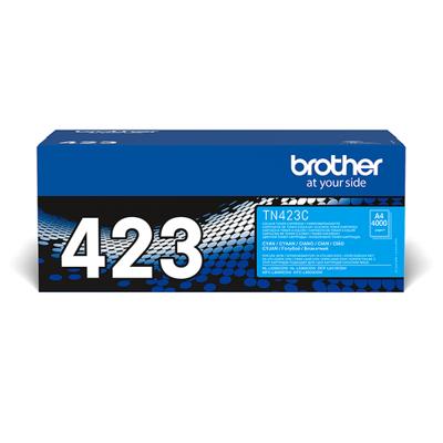 Brother toner, 4.000 pagina&apos;s, OEM TN-423C, cyaan