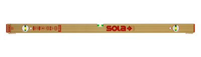 Sola stelwaterpas azh3/100, 100cm 3 libellen 0,50mm/m stelvoetjes - 01051301 Sola stelwaterpas azh3/100, 100cm 3 libellen 0,50mm/m stelvoetjes - 01051301