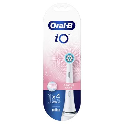 Oral-B IO Gentl-e Buis Care Opzetborstels Wit 4 Stuks Oral-B IO Gentl-e Buis Care Opzetborstels Wit 4 Stuks