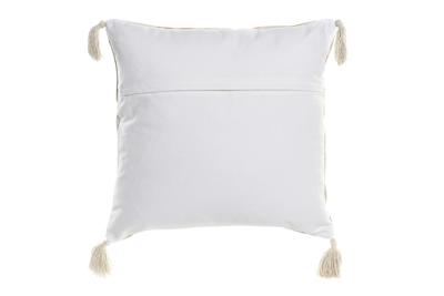 Kussen DKD Home Decor Beige 45 x 10 x 45 cm Multicolour Blommor Boho Kussen DKD Home Decor Beige 45 x 10 x 45 cm Multicolour Blommor Boho