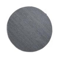 Nordic Weavers Rond wollen vloerkleed Lett - staalblauw - 250 cm rond - thumbnail