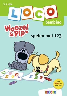 Loco bambino Woezel & Pip spelen met 123 (Paperback)