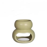 Ideas 4 Seasons Chubby geurbrander jade groen ø10xh9cm - thumbnail