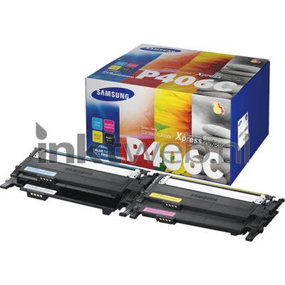 Samsung CLT-P406C tonercartridge Origineel Zwart, Blauw, Magenta, Geel 4 stuk(s)