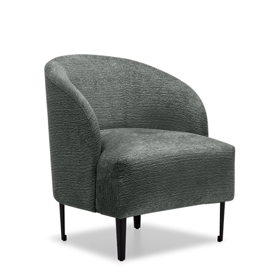 Fauteuil Portofino Donkergrijs Stof
