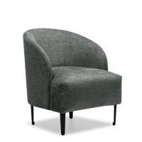 Fauteuil Portofino Donkergrijs Stof - thumbnail