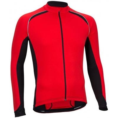 Avento fietsshirt heren lange mouw rood/zwart maat s | 14 stuks