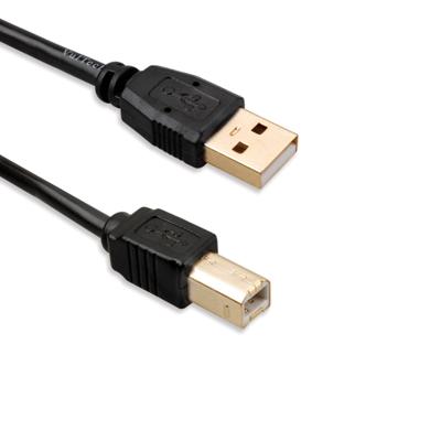 VulTech US21305 USB-kabel voor printer, 5 m, zwart