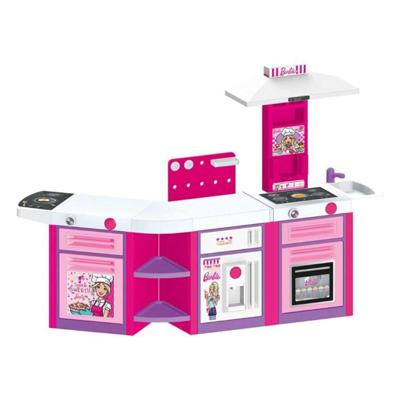 Dolu Barbie Speelkeuken + Geluid Roze Dolu Barbie Speelkeuken + Geluid Roze