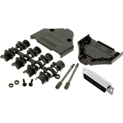 MH Connectors MHDTPPK25HD44MSK D-sub male connectorset 180 ° Aantal polen: 25 Soldeerkelk 1 stuk(s)