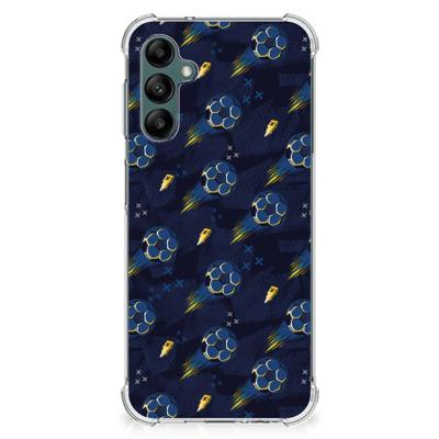 Doorzichtige Silicone Hoesje voor Samsung Galaxy A14 5G/4G Voetbal Doorzichtige Silicone Hoesje voor Samsung Galaxy A14 5G/4G Voetbal