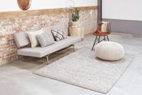 MOMO Rugs In/Outdoor Collection - Scandi Grey White Rond - 200 rond Vloerkleed - thumbnail