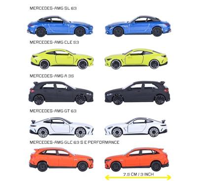Majorette mercedes-amg set, 5dlg.