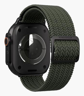 Vonmählen Woven Loop For Apple Watch 40 - 41 - 42mm One Size Black/Olive