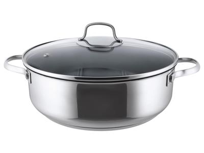 SILVERCREST Rvs braadpan 28 cm (Niet gecoat)