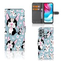 Motorola Moto G60s | Telefoonhoesje | Met pasjeshouder | Hondjes - thumbnail