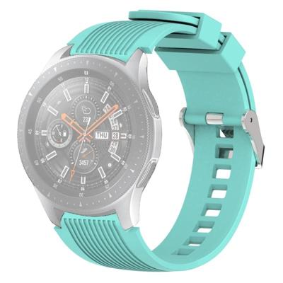 Verticale Nerf polsband horlogeband voor Galaxy Watch 46mm (mintgroen)