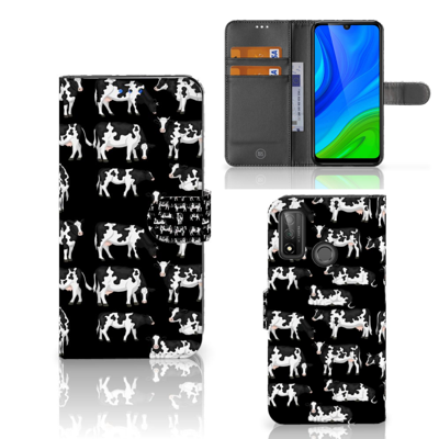 Huawei P Smart 2020 | Telefoonhoesje | Met pasjeshouder | Koetjes