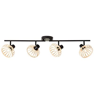 Brilliant Houten plafondlampNorah 4-lichts - 99740/76