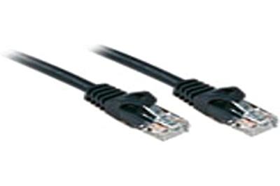 LINDY 48190 RJ45 Netwerkkabel, patchkabel CAT 6 U/UTP 0.30 m Zwart 1 stuk(s) LINDY 48190 RJ45 Netwerkkabel, patchkabel CAT 6 U/UTP 0.30 m Zwart 1 stuk(s)