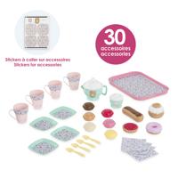 Mijn eettafel thee en middagsnack COROLLE meerkleurig - thumbnail