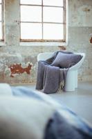 Vandyck Vandyck Home 95 Plaid bedsprei 130x220 blue ink - thumbnail