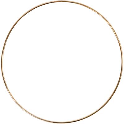 Creativ Company Metalen draadring goud, 20cm Creativ Company Metalen draadring goud, 20cm