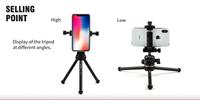 SUNWAYFOTO T1A11 II Mini Aluminium Tafelblad Statief T1A11 MK2 - thumbnail
