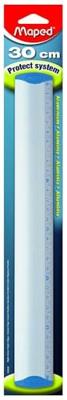Maped lat uit geanodiseerd aluminium 30 cm