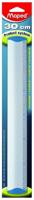Maped lat uit geanodiseerd aluminium 30 cm - thumbnail
