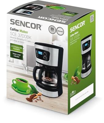 Sencor SCE 3700BK Koffiefilter apparaat Zwart