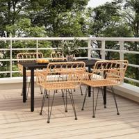 5-delige Tuinset poly rattan - thumbnail