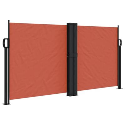 VidaXL Windscherm uittrekbaar 120x600 cm terracotta VidaXL Windscherm uittrekbaar 120x600 cm terracotta
